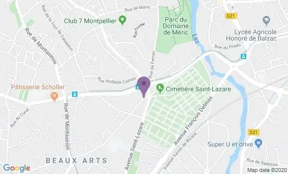 Localisation Izard Jean Christophe