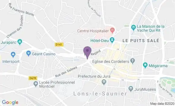 Localisation Guivier Jérôme