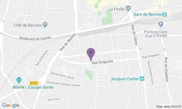 Localisation Jardel Benjamin