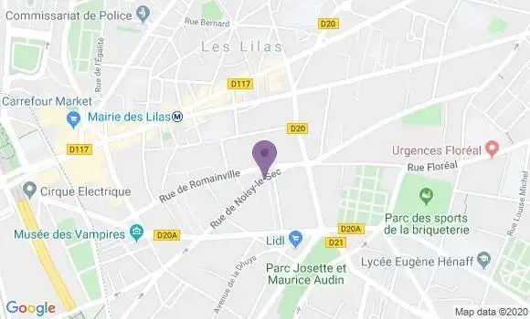 Localisation Vandeninde Jean Paul