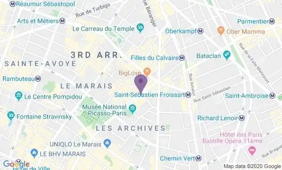 Localisation Gaborit de Montjou Jean