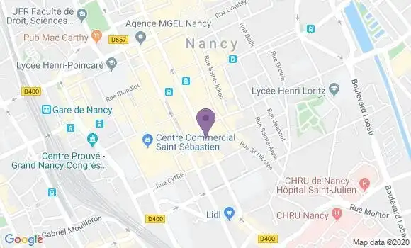 Localisation Geant Xavier