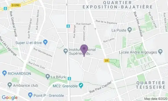 Localisation Silvestre Christian