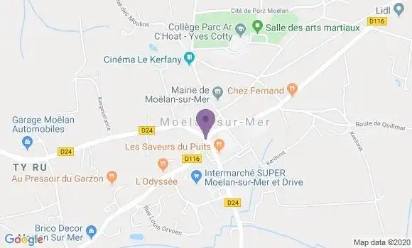 Localisation Le Du Erwann