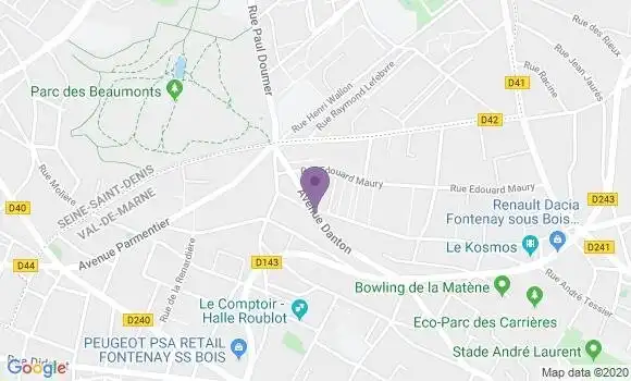 Localisation Jacquot Nicolas