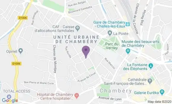 Localisation Grillon François