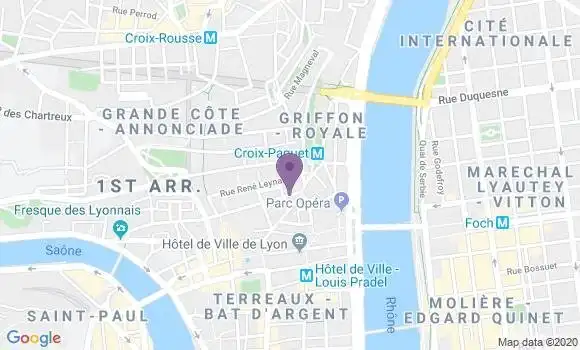 Localisation Fricaud Charles Henry