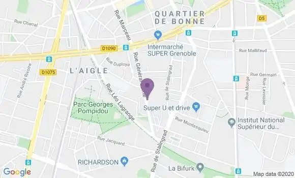 Localisation Abelard Stany