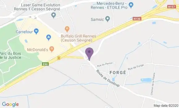 Localisation Keraudren Hervé