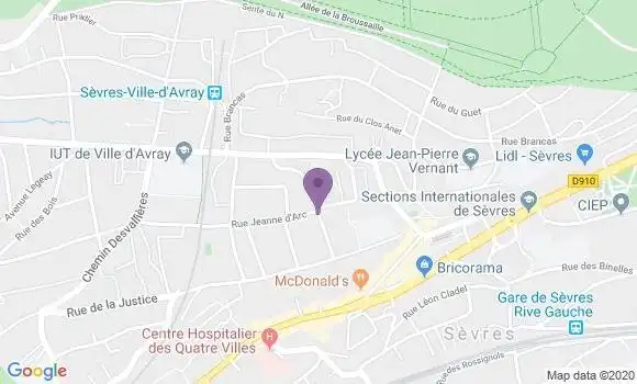 Localisation Gauthey Sophie