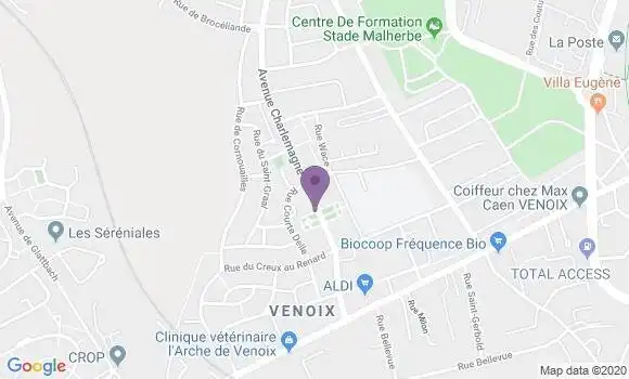 Localisation Rattez Charlotte