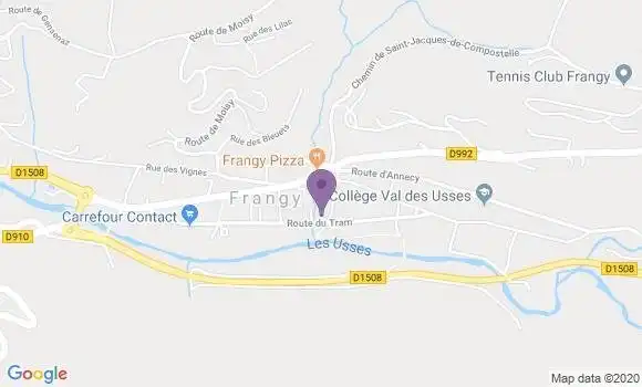 Localisation Perret Denis