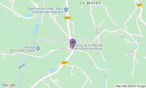 Localisation Rebillard Thomas