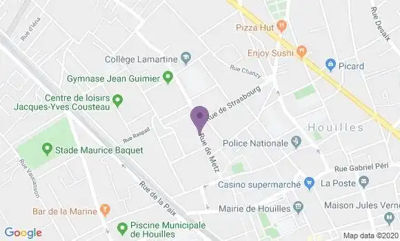 Localisation Piau Bénédicte