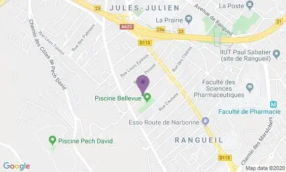 Localisation Izoulet Daniel