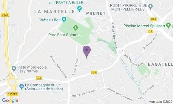 Localisation Crassous Christian