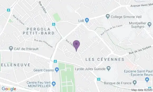 Localisation Grondin Marie Claire