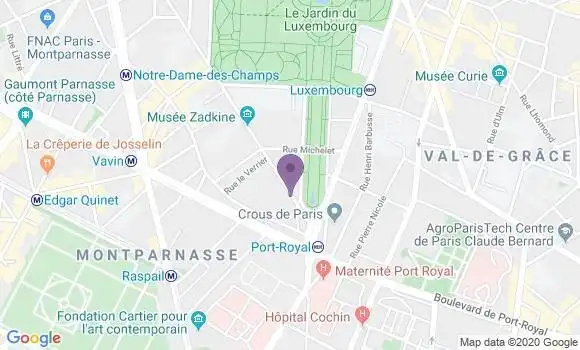 Localisation Parizot Paul Henri