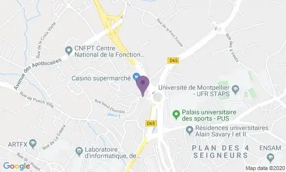 Localisation Roussin Fanny