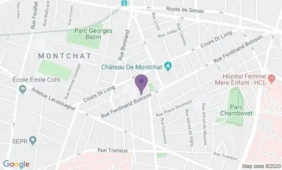 Localisation Jeanne Laurence