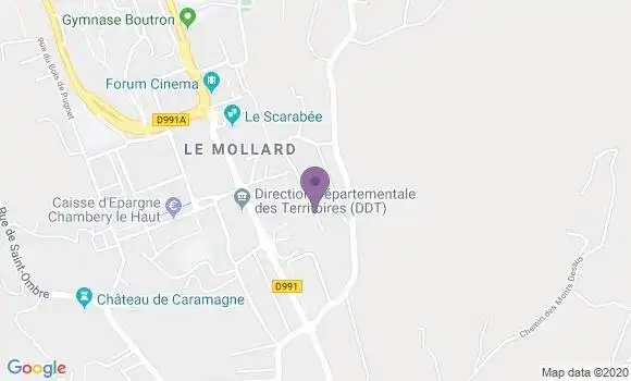 Localisation Naud Passajon Emmanuel