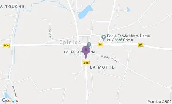 Localisation Brunet Dumaine Marie Pierre