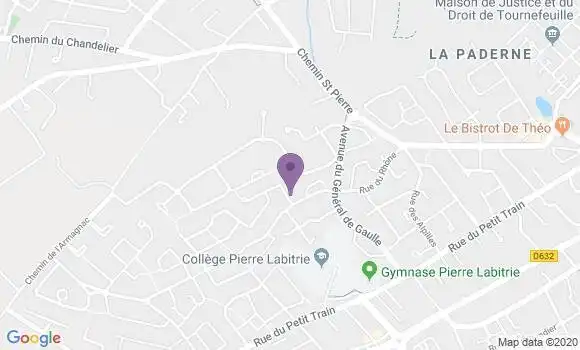 Localisation Martin Saux Isabelle