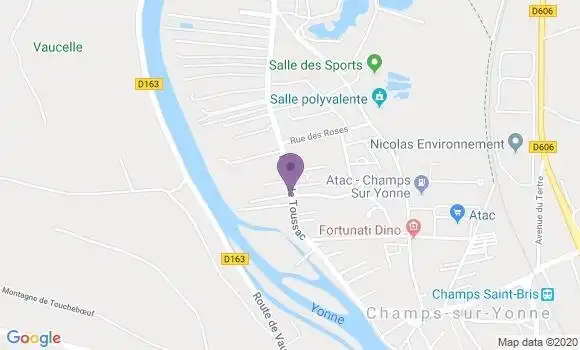Localisation Bevillard François