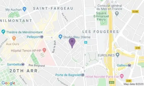 Localisation Bailly Claire