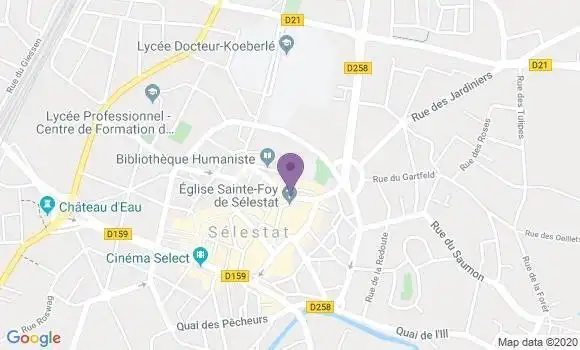 Localisation Herrbach Martial