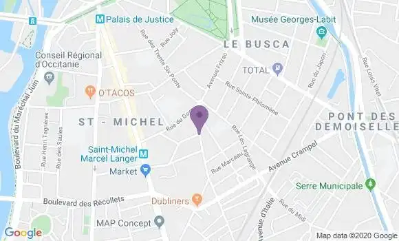 Localisation Bourgeois Gilles