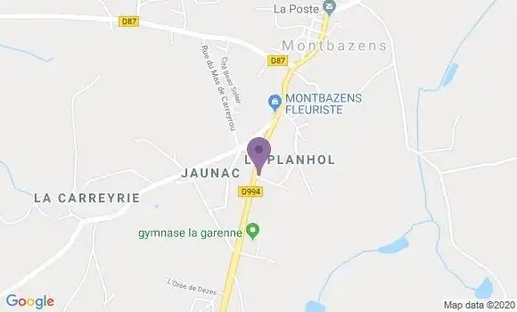 Localisation Lacombe Cédric