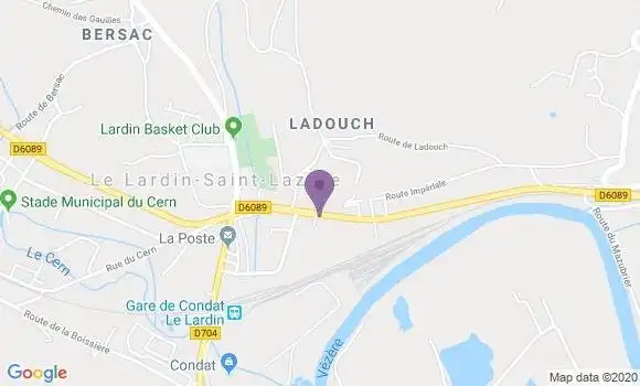 Localisation Serre Isabelle