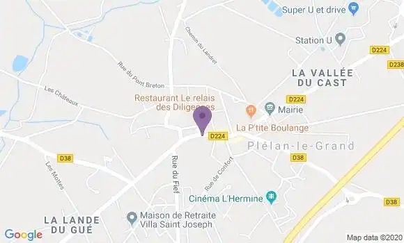 Localisation Chauvin Jean Marie