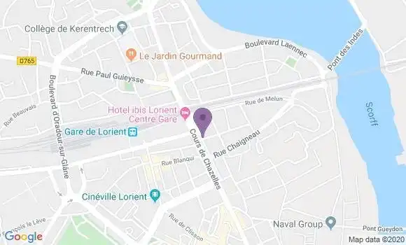 Localisation Le Cabellec Thomas