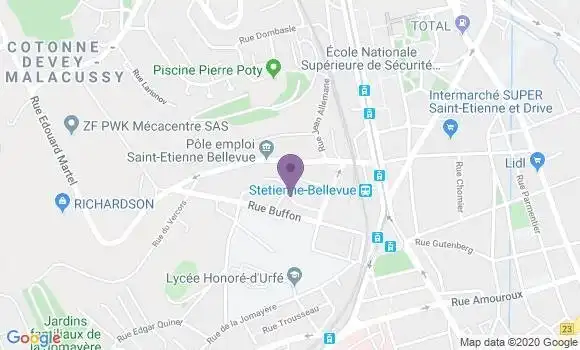 Localisation Cabut Benjamin