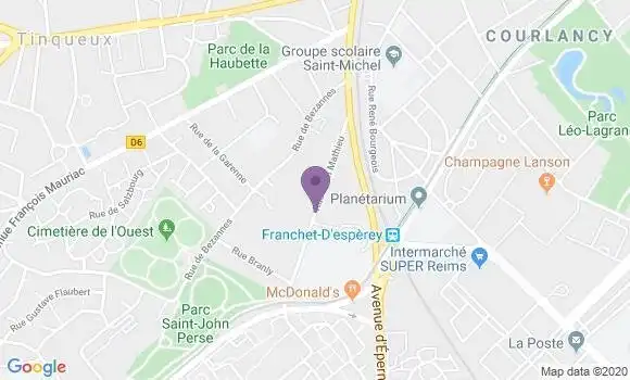 Localisation Henrion Charles