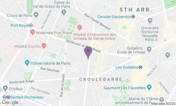 Localisation Mahieu Maud