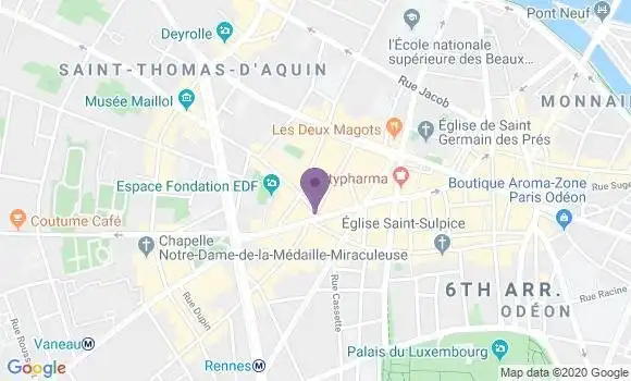 Localisation Coly Virginie