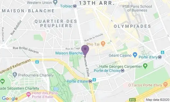 Localisation Montet Romain