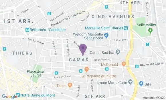 Localisation Laplane Guillaume