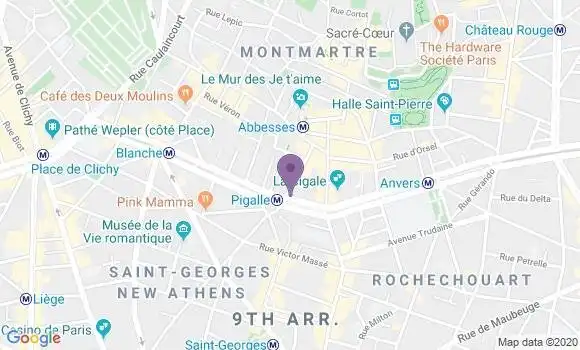 Localisation Martin Philippe