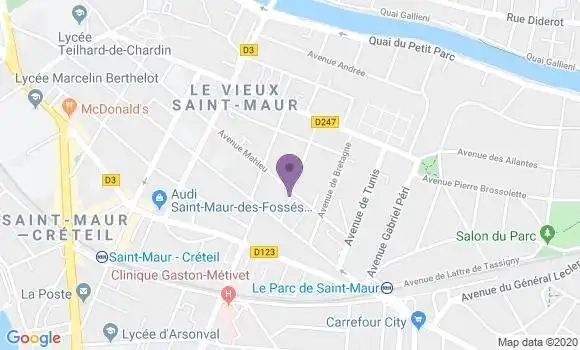 Localisation Monin Pascal