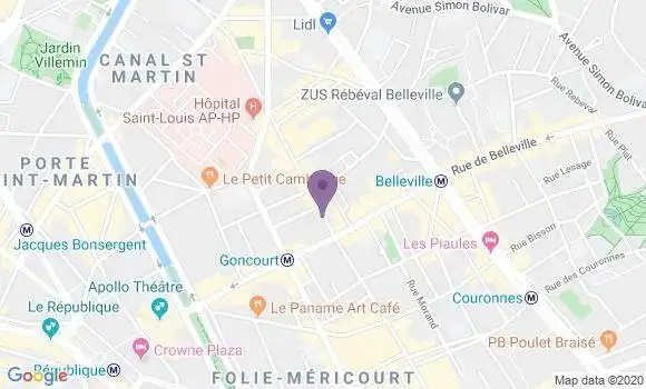 Localisation Decremps Anne