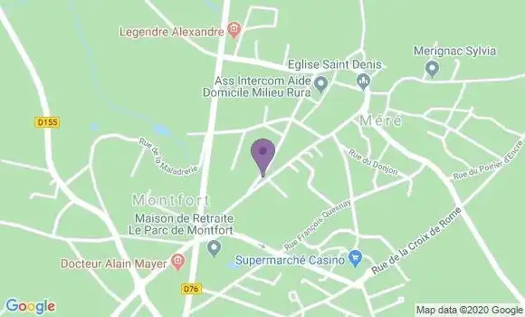 Localisation Lemesre Gouvenel Nadine