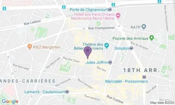 Localisation Delevaux Nicolas
