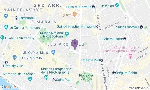 Localisation Pranlas Descours Jean Pierre