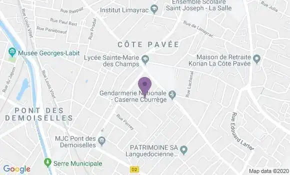 Localisation Warlop Marie Pierre