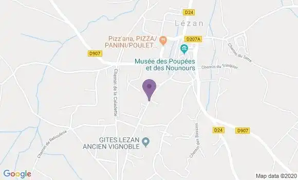 Localisation Le Bihan Olivier