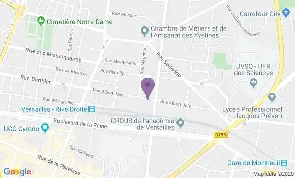 Localisation Danjon Laurent